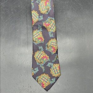 Fendi Multicolor Paisley Tie